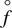 $ \stackrel{{}^{\circ} }{f}$