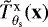 $ \tilde{T}^{\textrm{x}}_{\theta_{\textrm{s}}}(\mathbf{x}) $
