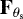 $\mathbf{F}_{\theta_{\textrm{s}}}$