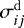 Mathematical equation: $\sigma_{ij}^{\mathrm{d}}$