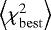Mathematical equation: $\left<\chi^2_{\rm{best}}\right>$