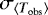 Mathematical equation: $\sigma_{\left\langle T_{\textrm{obs}}\right\rangle}$