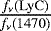 $\frac{f_{\nu}(\rm LyC)}{f_{\nu}(1470)}$