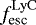 $f_{\textrm{esc}}^{\mathrm{LyC}}$