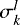 $\sigma_k^l$