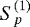$S_p^{(1)}$