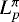 $L_{p}^{\pi}$