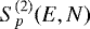 $S_p^{(2)}(E,N)$