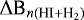 $\mathrm{\Delta} \text{B}_{n({\text{HI}+\text{H}_2})}$