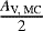 $\frac{A_{\text{V, MC}}}{2}$
