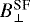 $B^{\textsc{SF}}_{\perp}$