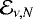 Mathematical equation: $\mathcal{E}_{\nu,N}$