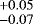 $^{+0.05}_{-0.07}$