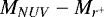 $M_{NUV}-M_{r^{+}}$