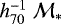 $h^{-1}_{70}~\mathcal{M}_{\ast}$