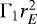 $\mathrm\Gamma_1 r_{E}^2$