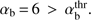 $ \alpha_\text{b}=6>\alpha_\text{b}^\text{thr} $