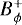 $B_{\phi}^&#x002B;$