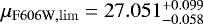 $\mu_{\mathrm{F606W,lim}} = 27.051^{&#x002B;0.099}_{-0.058}$