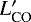 $L'_{\text{CO}}$