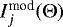 $I^{\textrm{mod}}_j({\mathrm{\Theta}})$