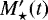 $M_{\star}^{\prime}(t)$