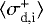 $\langle\sigma_{\textrm{d,i}}^{\textrm{+}}\rangle$