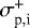 $\sigma_{\textrm{p,i}}^{\textrm{+}}$