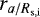 $r_{a/R_{\rm{s,i}}}$