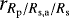 $r_{R_{\rm{p}}/R_{\rm{s,a}}/R_{\rm{s}}}$