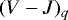 $(V-J)_{q}$