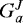Mathematical equation: $G_a^J$