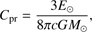 $$ C_\mathrm{pr}=\frac{3E_\odot}{8\pi cGM_\odot}, $$