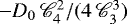 $- D_0 \, \mathscr{C}_4^2/(4 \, \mathscr{C}_3^3)$
