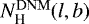 $N_{\textrm{H}}^{\rm{DNM}}(l,b)$