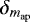 Mathematical equation: $\delta_{m_{\mathrm{ap}}}$