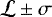 ${{\cal L}} \pm \sigma$