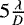 $5 \frac{\lambda}{D}$
