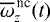 Mathematical equation: $\overline{\omega}^{\text{\,nc}}_z(t)$