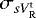 $\sigma_{sV_{\mathrm{R}}^{\mathrm{t}}}$