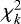 $\chi_k^2$
