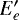 Mathematical equation: $E^{\prime}_{e}$