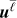 Mathematical equation: $ \boldsymbol u^{\bar \ell} $