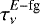 Mathematical equation: $\tau^{E-\textrm{fg}}_{\nu}$