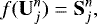 Mathematical equation: \begin{equation*} f(\mathbf{U}_j^{n}) = \mathbf{S}_j^n , \end{equation*}