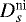 Mathematical equation: $D_s^{\textrm{ni}}$