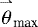 Mathematical equation: $\ParamVec_{\text{max}}$