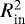 Mathematical equation: $R_{\textrm{in}}^2$