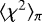 Mathematical equation: $\langle \chi^{2} \rangle_{\pi}$