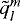 Mathematical equation: $\tilde{q}_{l}^m$